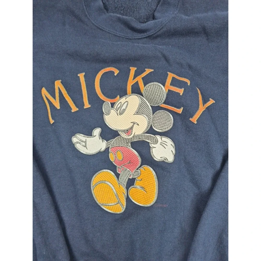 Vintage 1990s Walt‎ Disney Mickey Mouse Unlimited Crewneck Sweatshirt Adult XL - Picture 3 of 12